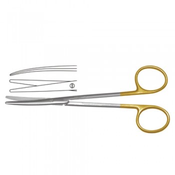 TC Metzenbaum-Lahey Dissecting Scissor - Slender Pattern Curved Stainless Steel, 23 cm - 9"